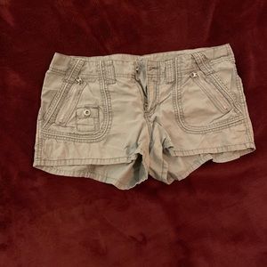 Aeropostale grey cargo shorts